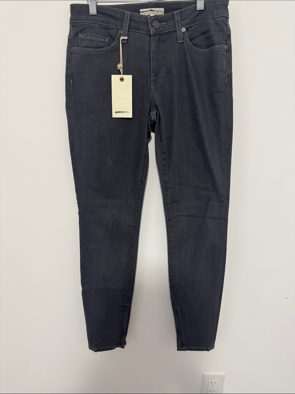 Joie Charcoal Grey Skinny Jeans